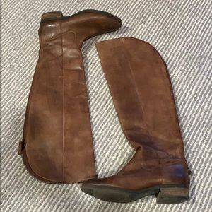 Brown knee high boots Arturo Chiang boots